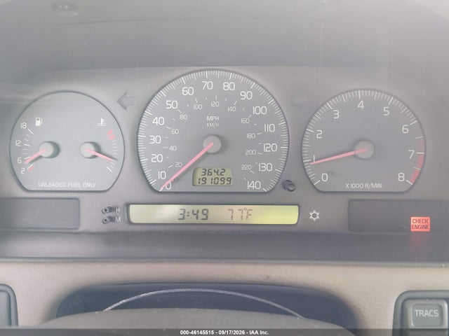 1998 Volvo V70 Gtas/gtms მანქანა იყიდება აუქციონზე, vin: YV1LW5538W2347613, აუქციონის ნომერი: 46145515