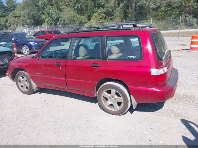 Продаж на аукціоні авто 2002 Subaru Forester S, vin: JF1SF65692H726683, номер лоту: 46145530