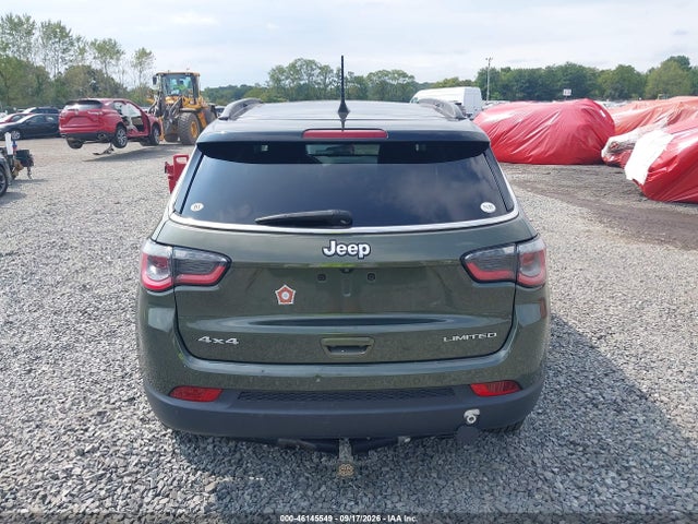 46145549 :رقم المزاد ، 3C4NJDCB4JT222536 vin ، 2018 Jeep Compass Limited 4x4 مزاد بيع