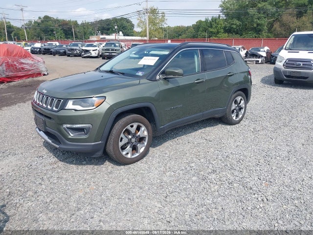 46145549 :رقم المزاد ، 3C4NJDCB4JT222536 vin ، 2018 Jeep Compass Limited 4x4 مزاد بيع