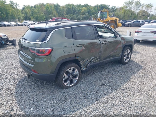 46145549 :رقم المزاد ، 3C4NJDCB4JT222536 vin ، 2018 Jeep Compass Limited 4x4 مزاد بيع
