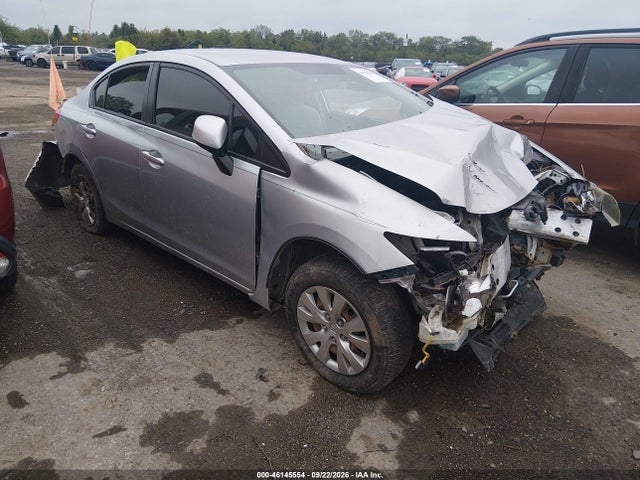 2012 Honda Civic Lx მანქანა იყიდება აუქციონზე, vin: 19XFB2F53CE050387, აუქციონის ნომერი: 46145554
