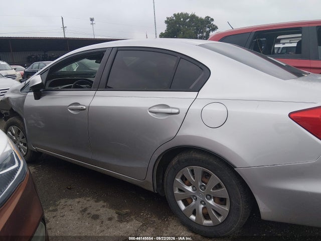2012 Honda Civic Lx მანქანა იყიდება აუქციონზე, vin: 19XFB2F53CE050387, აუქციონის ნომერი: 46145554