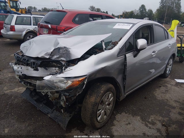 2012 Honda Civic Lx მანქანა იყიდება აუქციონზე, vin: 19XFB2F53CE050387, აუქციონის ნომერი: 46145554