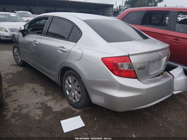 2012 Honda Civic Lx მანქანა იყიდება აუქციონზე, vin: 19XFB2F53CE050387, აუქციონის ნომერი: 46145554