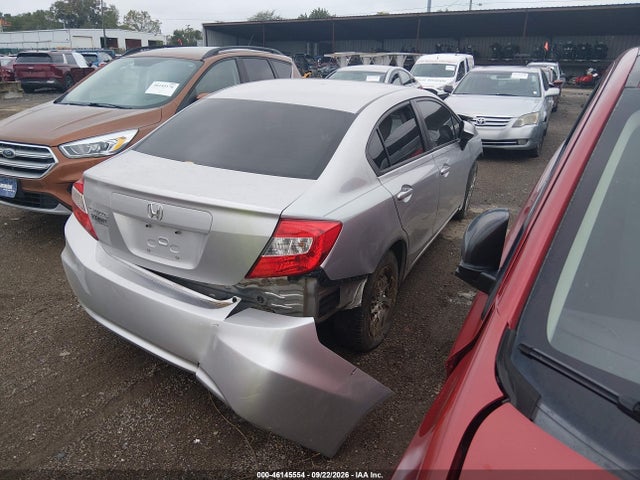 2012 Honda Civic Lx მანქანა იყიდება აუქციონზე, vin: 19XFB2F53CE050387, აუქციონის ნომერი: 46145554