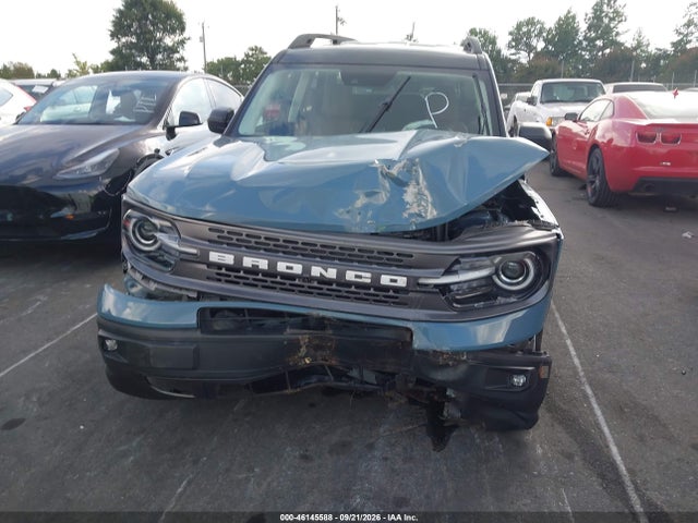 46145588 :رقم المزاد ، 3FMCR9D97NRD71689 vin ، 2022 Ford Bronco Sport Badlands مزاد بيع