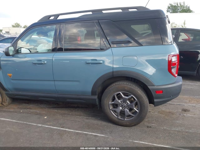 46145588 :رقم المزاد ، 3FMCR9D97NRD71689 vin ، 2022 Ford Bronco Sport Badlands مزاد بيع