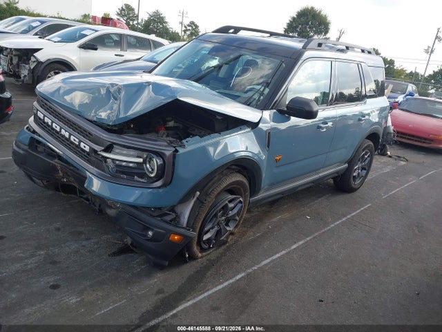 46145588 :رقم المزاد ، 3FMCR9D97NRD71689 vin ، 2022 Ford Bronco Sport Badlands مزاد بيع