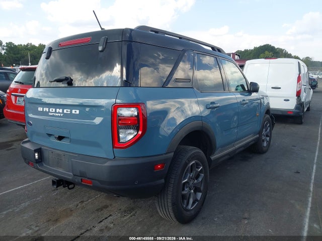 46145588 :رقم المزاد ، 3FMCR9D97NRD71689 vin ، 2022 Ford Bronco Sport Badlands مزاد بيع