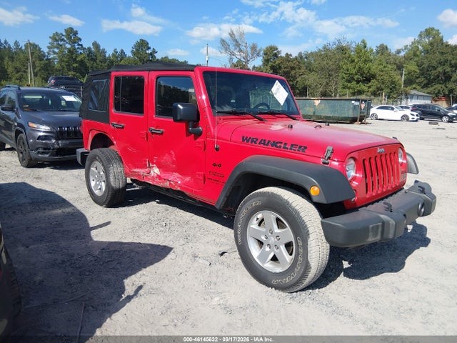Продажа на аукционе авто 2014 Jeep Wrangler Unlimited Sport, vin: 1C4BJWDG1EL298645, номер лота: 46145632