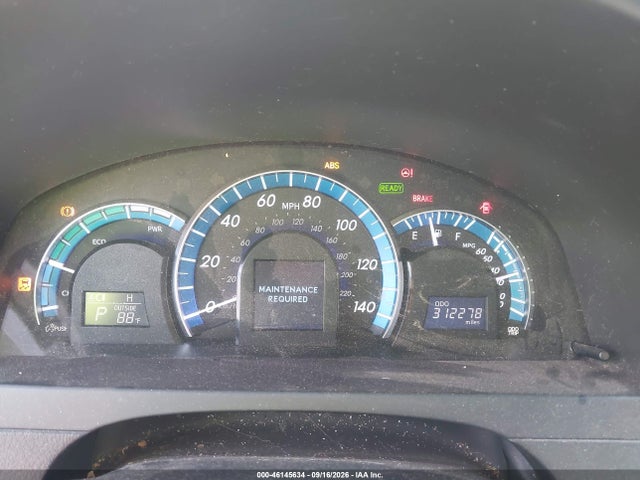46145634 :رقم المزاد ، 4T1BD1FK7CU038510 vin ، 2012 Toyota Camry Hybrid Le مزاد بيع