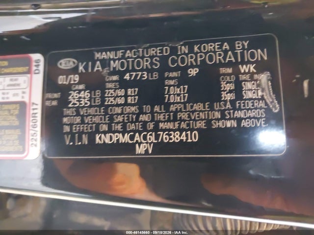 KIA Sportage Lx 2020 KNDPMCAC6L7638410 Image 9
