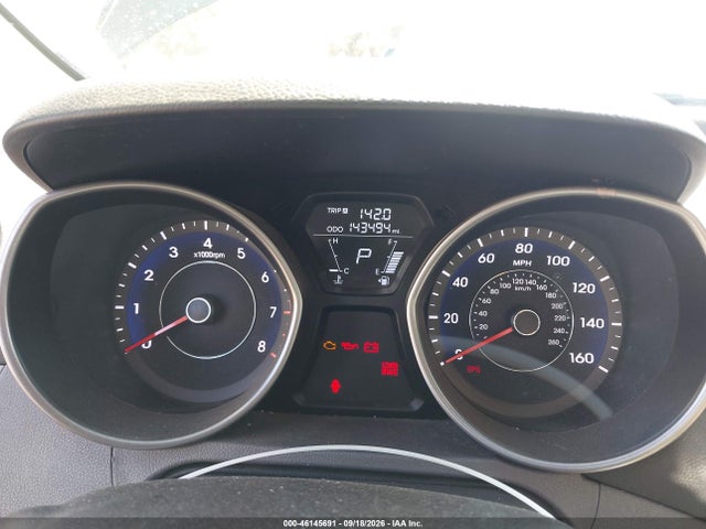 46145691 :رقم المزاد ، 5NPDH4AE2CH117422 vin ، 2012 Hyundai Elantra Gls مزاد بيع