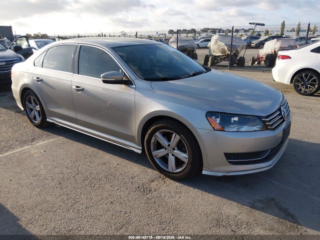 Auction sale of the 2013 Volkswagen Passat 2.5l Se, vin: 1VWBP7A34DC050018, lot number: 46145719
