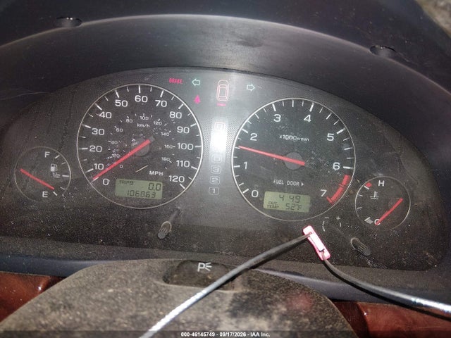 2004 Subaru Legacy L/l W/35th Anniversary Edition მანქანა იყიდება აუქციონზე, vin: 4S3BH625X47305824, აუქციონის ნომერი: 46145749