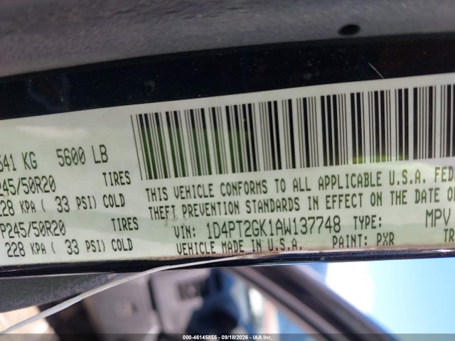 Продажа на аукционе авто 2010 Dodge Nitro Se, vin: 1D4PT2GK1AW137748, номер лота: 46145855