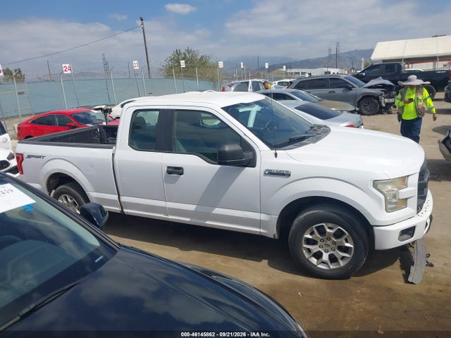 46145862 :رقم المزاد ، 1FTEX1C82FKE05167 vin ، 2015 Ford F-150 Xl مزاد بيع