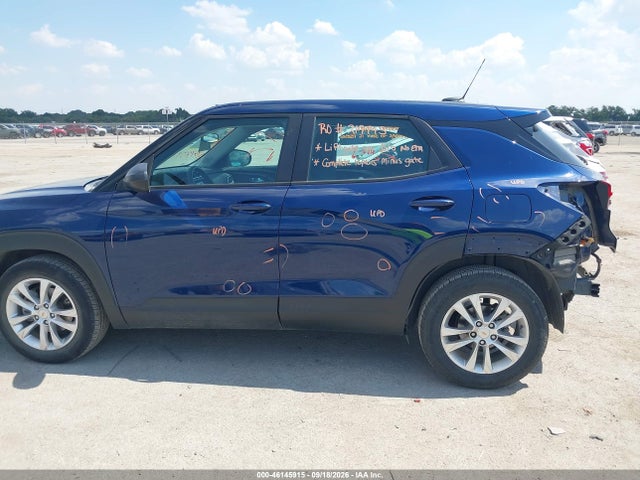 Продажа на аукционе авто 2022 Chevrolet Trailblazer Fwd Ls, vin: KL79MMS23NB136021, номер лота: 46145915