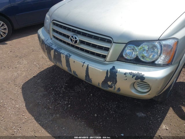 2003 Toyota Highlander V6 მანქანა იყიდება აუქციონზე, vin: JTEGF21A130079856, აუქციონის ნომერი: 46145918