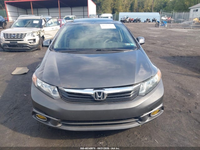 46145975 :رقم المزاد ، 2HGFB2F93CH547853 vin ، 2012 Honda Civic Ex-l مزاد بيع