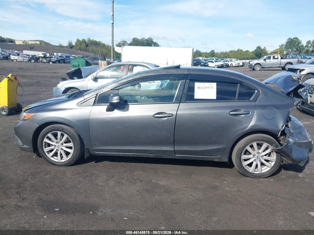 46145975 :رقم المزاد ، 2HGFB2F93CH547853 vin ، 2012 Honda Civic Ex-l مزاد بيع