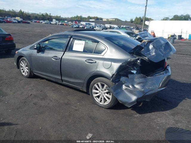 46145975 :رقم المزاد ، 2HGFB2F93CH547853 vin ، 2012 Honda Civic Ex-l مزاد بيع