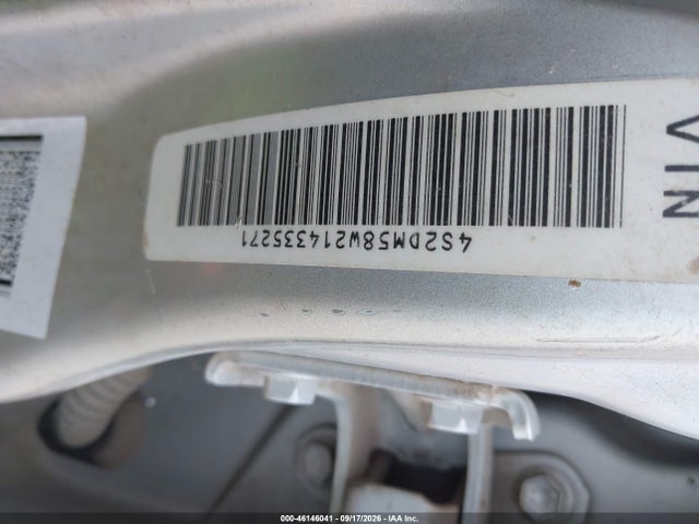 46146041 :رقم المزاد ، 4S2DM58W214335271 vin ، 2001 Isuzu Rodeo Ls 3.2l/ls 3.2l V6/lse 3.2l V6/s/s 3.2l V6 مزاد بيع