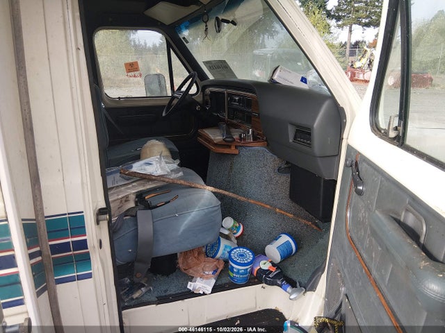 46146115 :رقم المزاد ، 1FDKE30G0MHB06704 vin ، 1991 Ford Econoline E350 Cutaway Van مزاد بيع