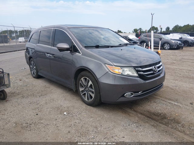 2015 Honda Odyssey Touring/touring Elite მანქანა იყიდება აუქციონზე, vin: 5FNRL5H90FB027899, აუქციონის ნომერი: 46146125