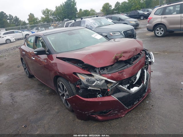 46146184 :رقم المزاد ، 1N4AA6AP2GC390503 vin ، 2016 Nissan Maxima 3.5 Platinum مزاد بيع