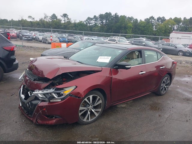 46146184 :رقم المزاد ، 1N4AA6AP2GC390503 vin ، 2016 Nissan Maxima 3.5 Platinum مزاد بيع