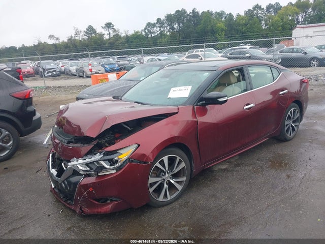 46146184 :رقم المزاد ، 1N4AA6AP2GC390503 vin ، 2016 Nissan Maxima 3.5 Platinum مزاد بيع