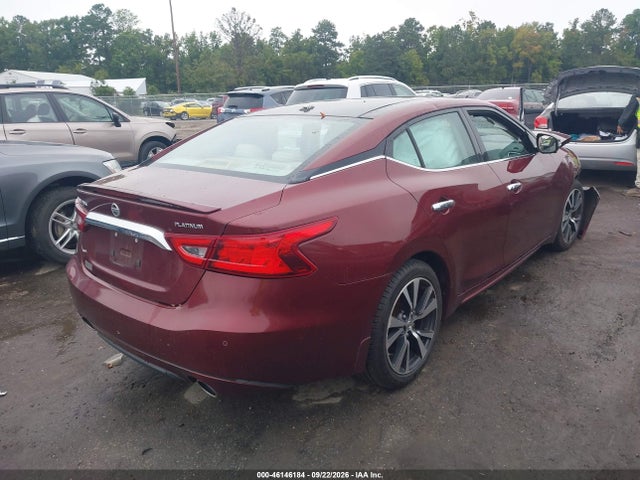 46146184 :رقم المزاد ، 1N4AA6AP2GC390503 vin ، 2016 Nissan Maxima 3.5 Platinum مزاد بيع