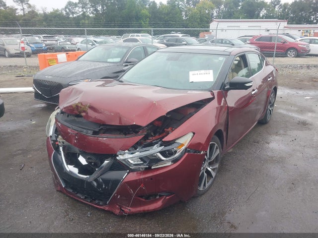 46146184 :رقم المزاد ، 1N4AA6AP2GC390503 vin ، 2016 Nissan Maxima 3.5 Platinum مزاد بيع