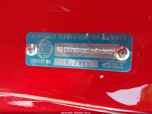 Aukcja sprzedaży 2019 Chevrolet Corvette Z06, vin: 1G1YP2D62K5600025, numer aukcji: 46146208