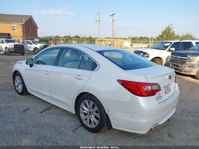 Продажа на аукционе авто 2015 Subaru Legacy 2.5i Premium, vin: 4S3BNBD64F3033644, номер лота: 46146219