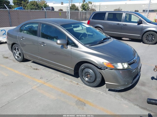 2007 Honda Civic Lx მანქანა იყიდება აუქციონზე, vin: 1HGFA15507L130968, აუქციონის ნომერი: 46146302