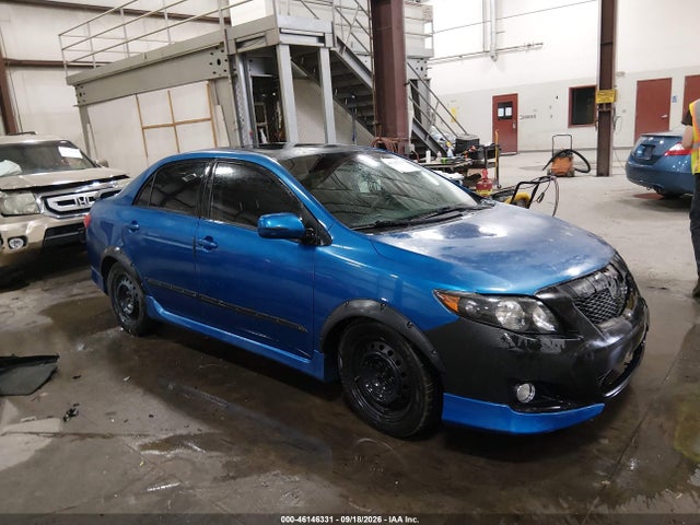 46146331 :رقم المزاد ، 1NXBU40E69Z001915 vin ، 2009 Toyota Corolla S مزاد بيع