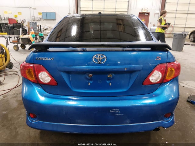 46146331 :رقم المزاد ، 1NXBU40E69Z001915 vin ، 2009 Toyota Corolla S مزاد بيع