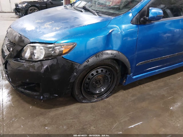 46146331 :رقم المزاد ، 1NXBU40E69Z001915 vin ، 2009 Toyota Corolla S مزاد بيع