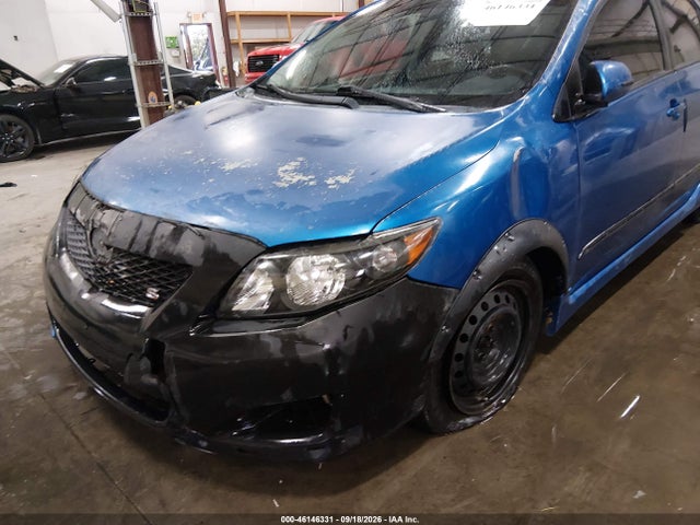 46146331 :رقم المزاد ، 1NXBU40E69Z001915 vin ، 2009 Toyota Corolla S مزاد بيع