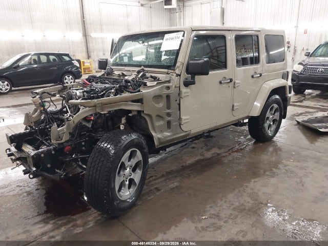 Продажа на аукционе авто 2017 Jeep Wrangler Unlimited Sahara, vin: 1C4BJWEG8HL627750, номер лота: 46146334