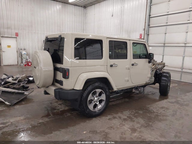 Продажа на аукционе авто 2017 Jeep Wrangler Unlimited Sahara, vin: 1C4BJWEG8HL627750, номер лота: 46146334