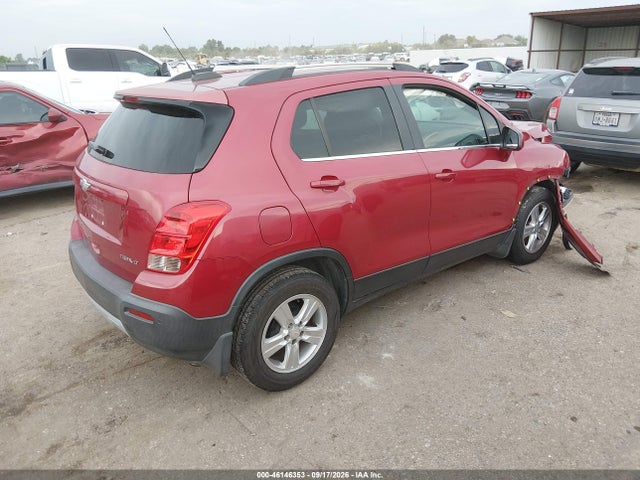 Aukcja sprzedaży 2015 Chevrolet Trax Lt, vin: KL7CJLSB5FB259460, numer aukcji: 46146353