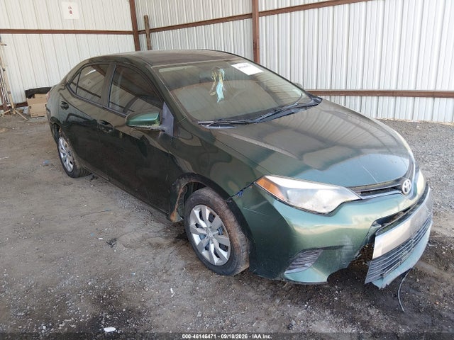 Aukcja sprzedaży 2015 Toyota Corolla Le, vin: 2T1BURHEXFC314688, numer aukcji: 46146471
