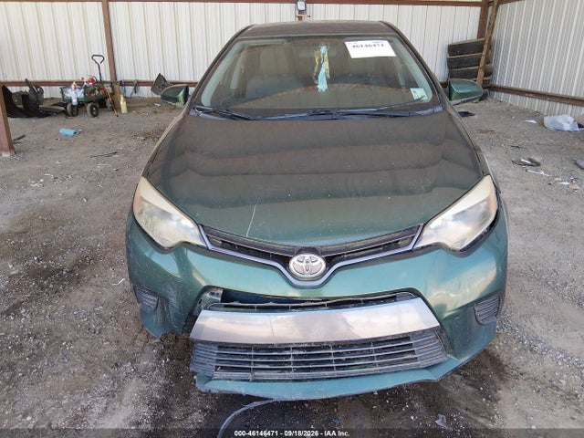 46146471 :رقم المزاد ، 2T1BURHEXFC314688 vin ، 2015 Toyota Corolla Le مزاد بيع
