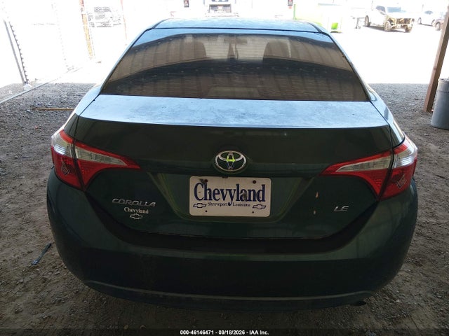 46146471 :رقم المزاد ، 2T1BURHEXFC314688 vin ، 2015 Toyota Corolla Le مزاد بيع