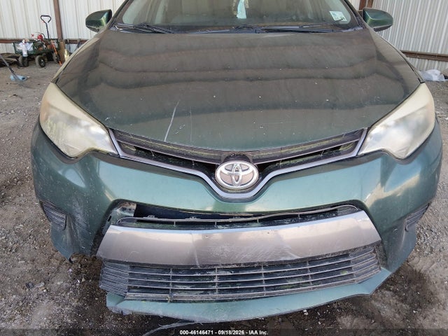 46146471 :رقم المزاد ، 2T1BURHEXFC314688 vin ، 2015 Toyota Corolla Le مزاد بيع