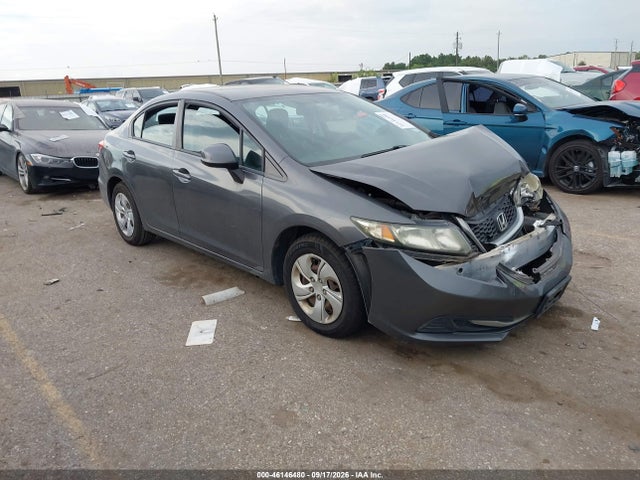 46146480 :رقم المزاد ، 2HGFB2F51DH560146 vin ، 2013 Honda Civic Lx مزاد بيع
